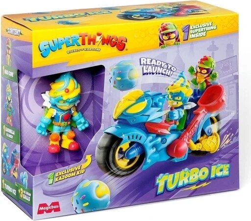 Набір Magic Box SuperThings Turbo Ice Jumpbike + Kazoom KID від компанії Інтернет-магазин EconomPokupka - фото 1