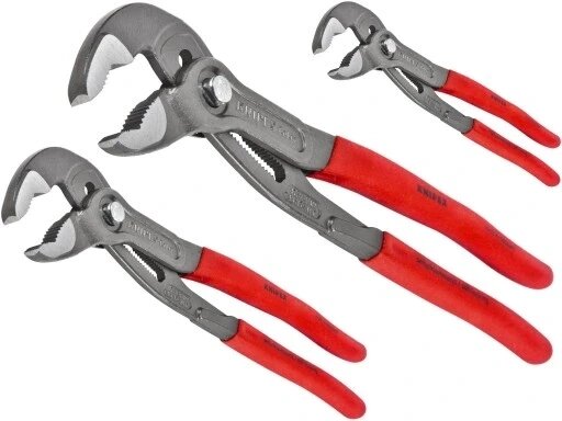 Набір плоскогубців Knipex Cobra 00 20 09 V02 3 шт. від компанії Інтернет-магазин EconomPokupka - фото 1