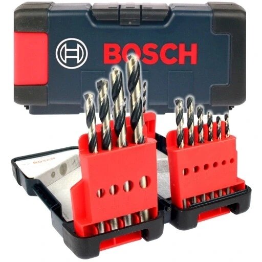 Набір свердел Bosch 18 шт 2608577350 для сталі Hss Pointteq від компанії Інтернет-магазин EconomPokupka - фото 1