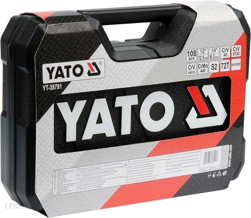Набір торцевих головок з тріскачкою YATO YT-3879 від компанії Інтернет-магазин EconomPokupka - фото 1