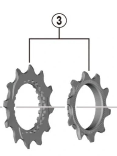 Набір зірочок касети Shimano Xtr Cs-m9100 + 12 набір зірочок 10-12t M8100 Slx 12rz від компанії Інтернет-магазин EconomPokupka - фото 1