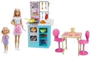 Набір барбі сестри на кухні Barbie Sisters Baking Together Hbx03