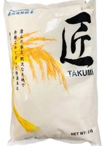 Набір з 2 шт. Преміум рис для суші Takumi Koshihikari 5 кг японський сорт для суші