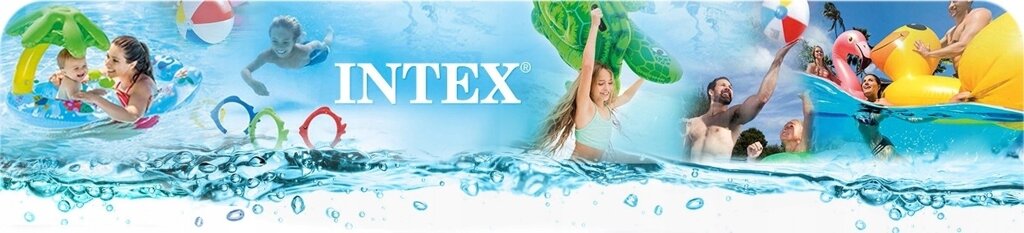 Надувний прямокутний басейн Intex 166 100 см для дітей садовий 58423 від компанії Інтернет-магазин EconomPokupka - фото 1