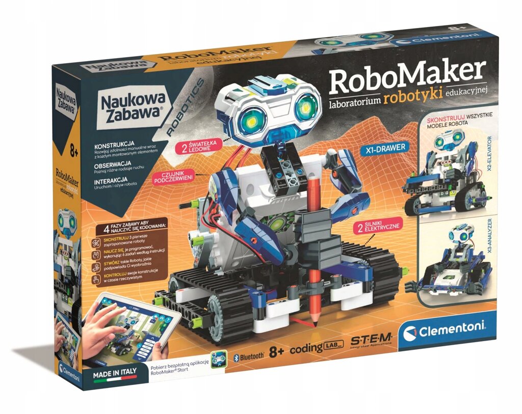Навчальний набір іграшок Clementoni RoboMaker 50098 від компанії Інтернет-магазин EconomPokupka - фото 1