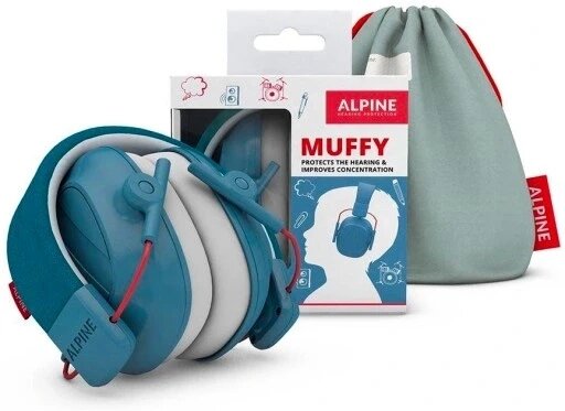 Навушники Alpine Muffy Kids Hearing Protection шумозахисні дитячі сині від компанії Інтернет-магазин EconomPokupka - фото 1