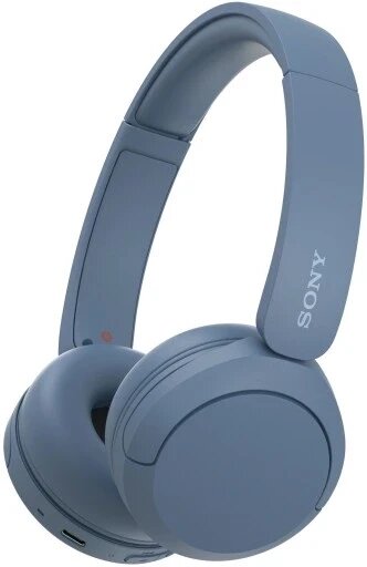 Навушники з мікрофоном Sony WH-CH520 Blue від компанії Інтернет-магазин EconomPokupka - фото 1