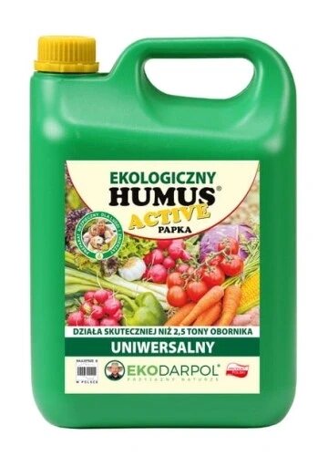 Органічне, природне добриво Ekodarpol рідке 5 кг 5 л гумус активний універсальний папка покращувач ґрунту 5л Ekodarpol від компанії Інтернет-магазин EconomPokupka - фото 1