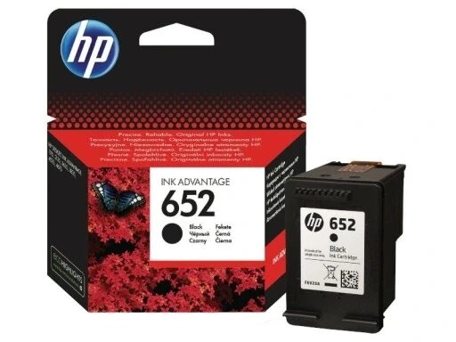 Оригінальний чорнильний картридж HP F6V25AE 652 Black від компанії Інтернет-магазин EconomPokupka - фото 1