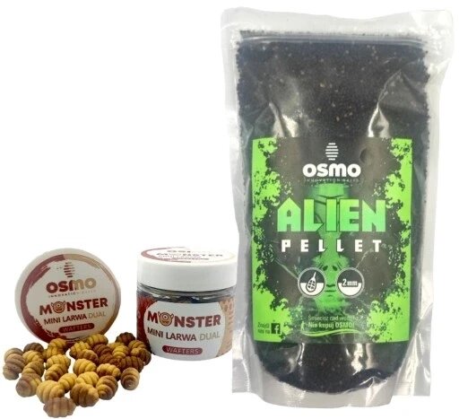 Osmo Alien набір Wafters пеллет Monster Mini личинка-вбивця для методу годівниці від компанії Інтернет-магазин EconomPokupka - фото 1