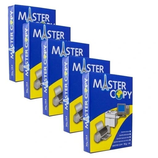 Папір офісний Master Copy формат а4 70г 2500 аркушів від компанії Інтернет-магазин EconomPokupka - фото 1