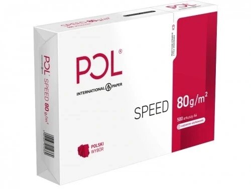 Папір офісний Polspeed, формат а3, 80г, 500 аркушів Polspeed 9967b80 від компанії Інтернет-магазин EconomPokupka - фото 1