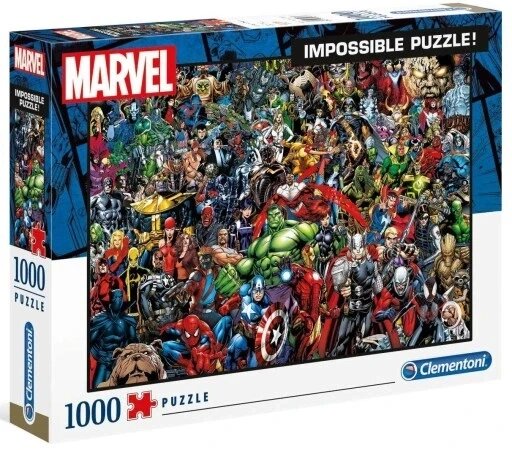 Пазл Clementoni Marvel Impossible Puzzle 1000 ел. 39411 від компанії Інтернет-магазин EconomPokupka - фото 1