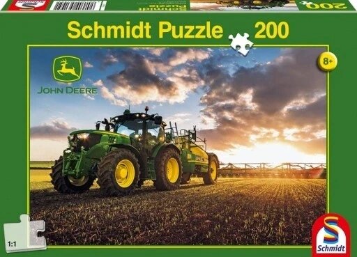 Пазл Schmidt Spiele трактор 200 елементів John Deere 6150r 200 56145 від компанії Інтернет-магазин EconomPokupka - фото 1