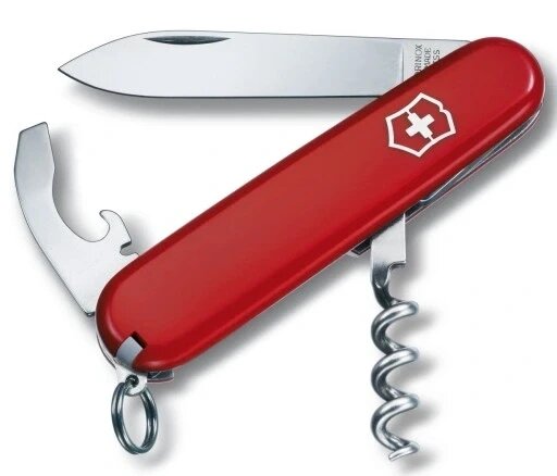 Переклад: Cкладний ніж Victorinox Waiter 0.3303 84 мм 9 функцій від компанії Інтернет-магазин EconomPokupka - фото 1