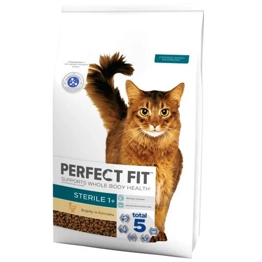 Perfect Fit Sterile 1+ сухий корм для котів з куркою 7 кг від компанії Інтернет-магазин EconomPokupka - фото 1