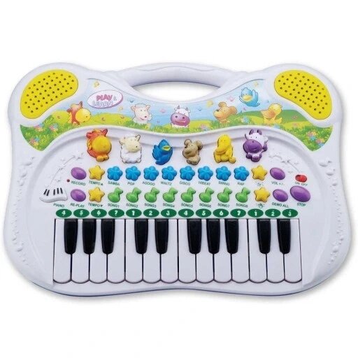 Піаніно дитяче звуки тварин Farm Animals Recording Keyboard For Toddler Piano Baby Pianinkofarma1 від компанії Інтернет-магазин EconomPokupka - фото 1