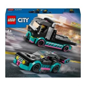 Конструктор LEGO City 60406 Гоночний автомобіль і евакуатор