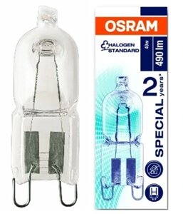 Лампа для духовки Osram G9 490 Lm 40 2700 галогенова 40w 230v в Івано-Франківській області от компании Інтернет-магазин EconomPokupka