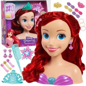 Голова ляльки Ariel для зачісок Дісней стайлінг Disney Styling