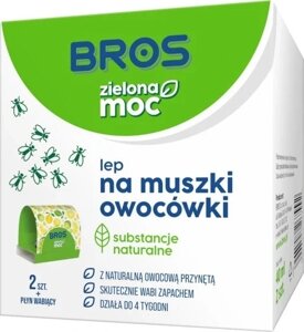 Засіб проти мух Bros 0,1 кг 40 мл зелена сила фруктових мушок 2 шт. в Івано-Франківській області от компании Інтернет-магазин EconomPokupka