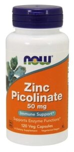 Добавка Now Foods Zinc Picolinate цинк 120 шт