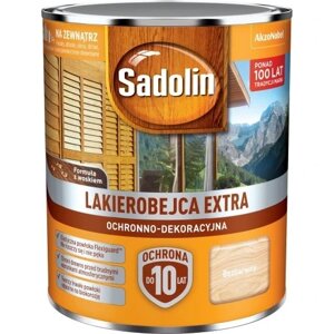 Морилка для лаку Sadolin на основі розчинника 5 л безбарвна морилка для лаку Sadolin Extra безбарвна 5л