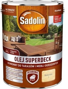 Sadolin масло для дерева безбарвне 5л масло Sadolin Superdeck в Івано-Франківській області от компании Інтернет-магазин EconomPokupka