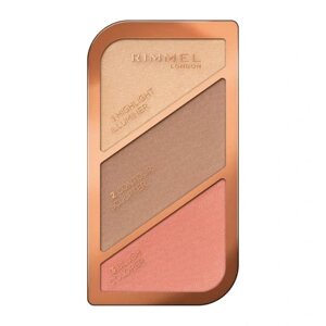 Rimmel Kate палетка для скульптурування 002 кораловий блиск палетка для контурування обличчя палетка 3 в 1 в Івано-Франківській області от компании Інтернет-магазин EconomPokupka