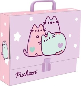 Папка з ручкою а4 St Majewski 9 см Pusheen V2 в Івано-Франківській області от компании Інтернет-магазин EconomPokupka