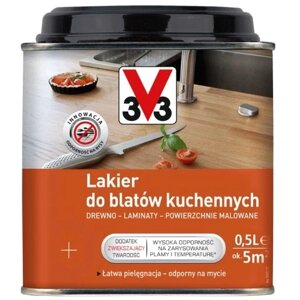 Масло для кухонних столів V33 безбарвне 0,5 л V33 лак для кухонних столів безбарвний 0,5l V33 106990 3v3 в Івано-Франківській області от компании Інтернет-магазин EconomPokupka