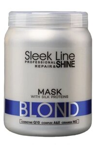 Stapiz Sleek Line Blond маска з шовком для волосся 1000мл в Івано-Франківській області от компании Інтернет-магазин EconomPokupka