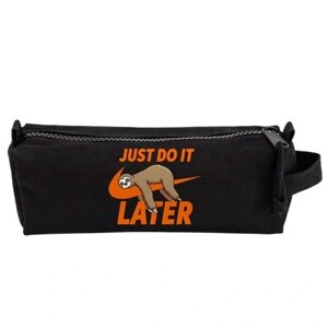 Шкільний пенал "just Do It Later" великого об'єму в Івано-Франківській області от компании Інтернет-магазин EconomPokupka