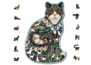 Дерев'яний пазл Woodencity The Jeweled Cat 250 елементів He 0153-l в Івано-Франківській області от компании Інтернет-магазин EconomPokupka