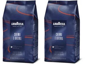 2x Кава в зернах Lavazza Espresso Crema e Aroma 1000 г