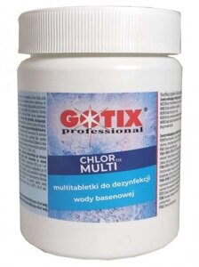 Таблетки хлору Gotix 0,5 кг Chlortix Multi для басейну 20x20г (40 штук) в Івано-Франківській області от компании Інтернет-магазин EconomPokupka