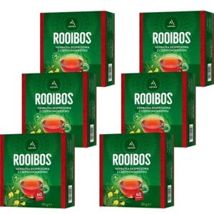 Astra Rooibos 60 пакетиків експрес-чаю червонокущевий набір 6x Ex60 в Івано-Франківській області от компании Інтернет-магазин EconomPokupka