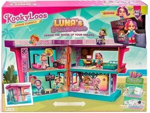 Будинок мрії Kookyloos Luna + лялька 18521 набір вілла Magicbox