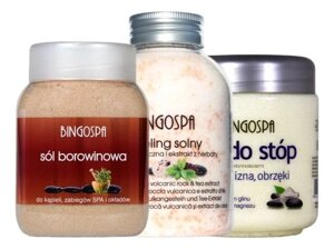 Сіль для ніг від набряків опухлості та болю Bingospa + боровинова ванна солевий пілінг в Івано-Франківській області от компании Інтернет-магазин EconomPokupka