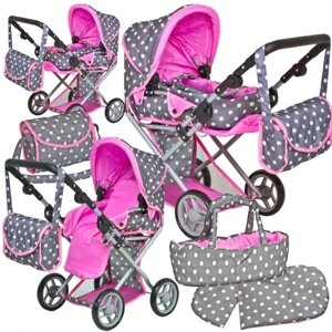 Візок для ляльки Doris LARGE TROLLEY FOR DOLLS 9346 в Івано-Франківській області от компании Інтернет-магазин EconomPokupka