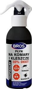 Рідина від комарів та кліщів Bros 50% Deet 130 Ml 130ml в Івано-Франківській області от компании Інтернет-магазин EconomPokupka