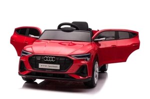 Автомобіль дитячий Audi червоний електромобіль E-tron 4x4 шкіра Pa. qls-6688. cr