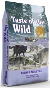 Сухий корм Taste of the Wild lamb Sierra Mountain Canine 12,2 кг