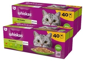 Вологий корм для котів Whiskas Adult 80x85 г желе в Івано-Франківській області от компании Інтернет-магазин EconomPokupka