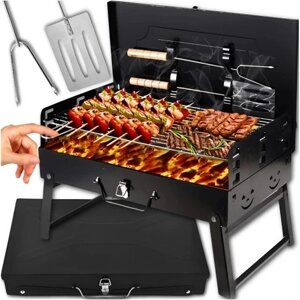 Вугільний гриль Five-star Grill&chill 42 шт. 25 см садовий туристичний переносний складаний Bbq валіза + аксесуари 43 см в Івано-Франківській області от компании Інтернет-магазин EconomPokupka