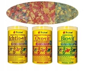 Корм для риб Tropical пластівці 570 г Ichto-vit Bio-vit Ovo-vit 3л / 570г в Івано-Франківській області от компании Інтернет-магазин EconomPokupka