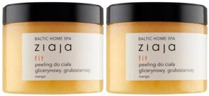 Ziaja Baltic Home Spa Fit Mango 300 мл грубозернистий пілінг 2 шт. грубозернистий вирівнювання в Івано-Франківській області от компании Інтернет-магазин EconomPokupka