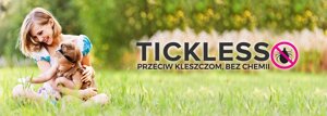 Ультразвуковий захист від кліщів Tickless Kid рожевий для дітей