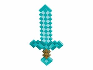 Алмазний меч Minecraft Diamond Sword Game Tool Pixels Godan