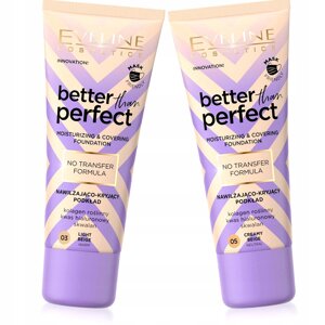 Eveline Cosmetics Better Than Perfect основа 03 світло-бежевий 30 мл зволожуюча матова покривна тривалість 12 годин без в Івано-Франківській області от компании Інтернет-магазин EconomPokupka